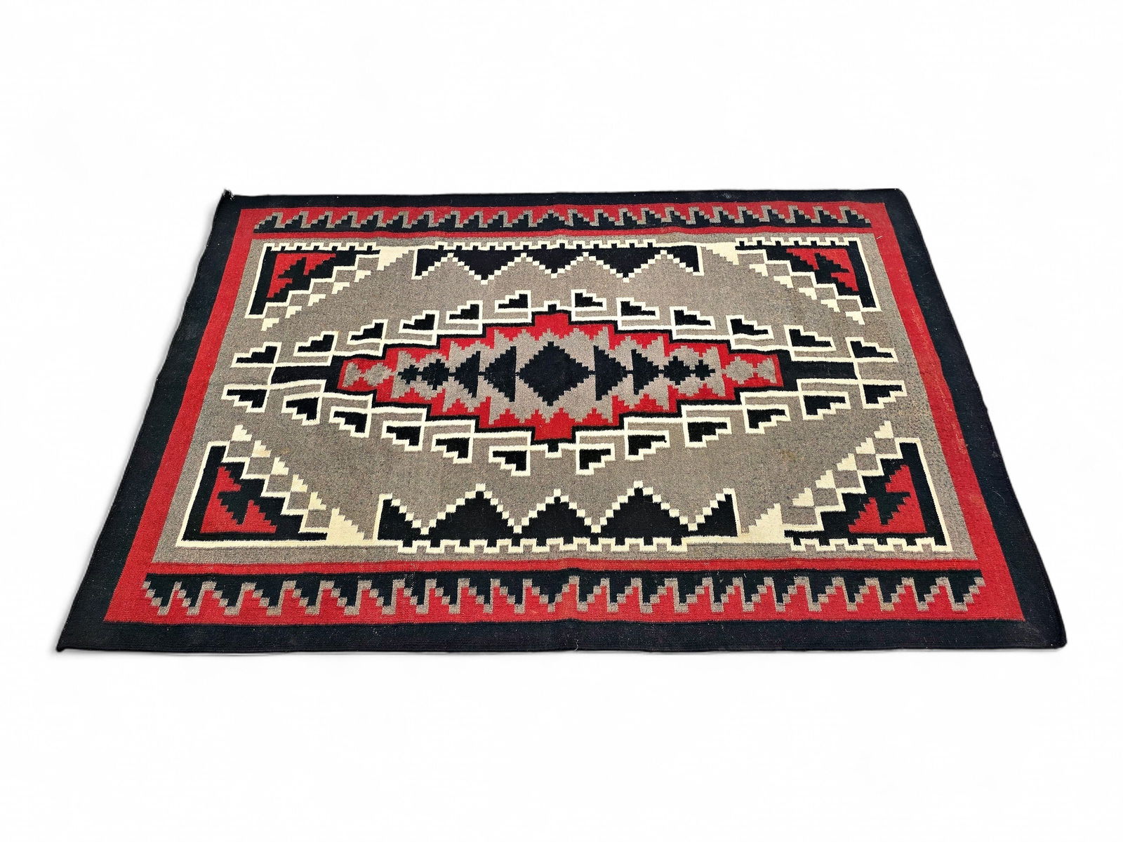 4.5' x 7' Navajo Ganado Rug (1 of 6)