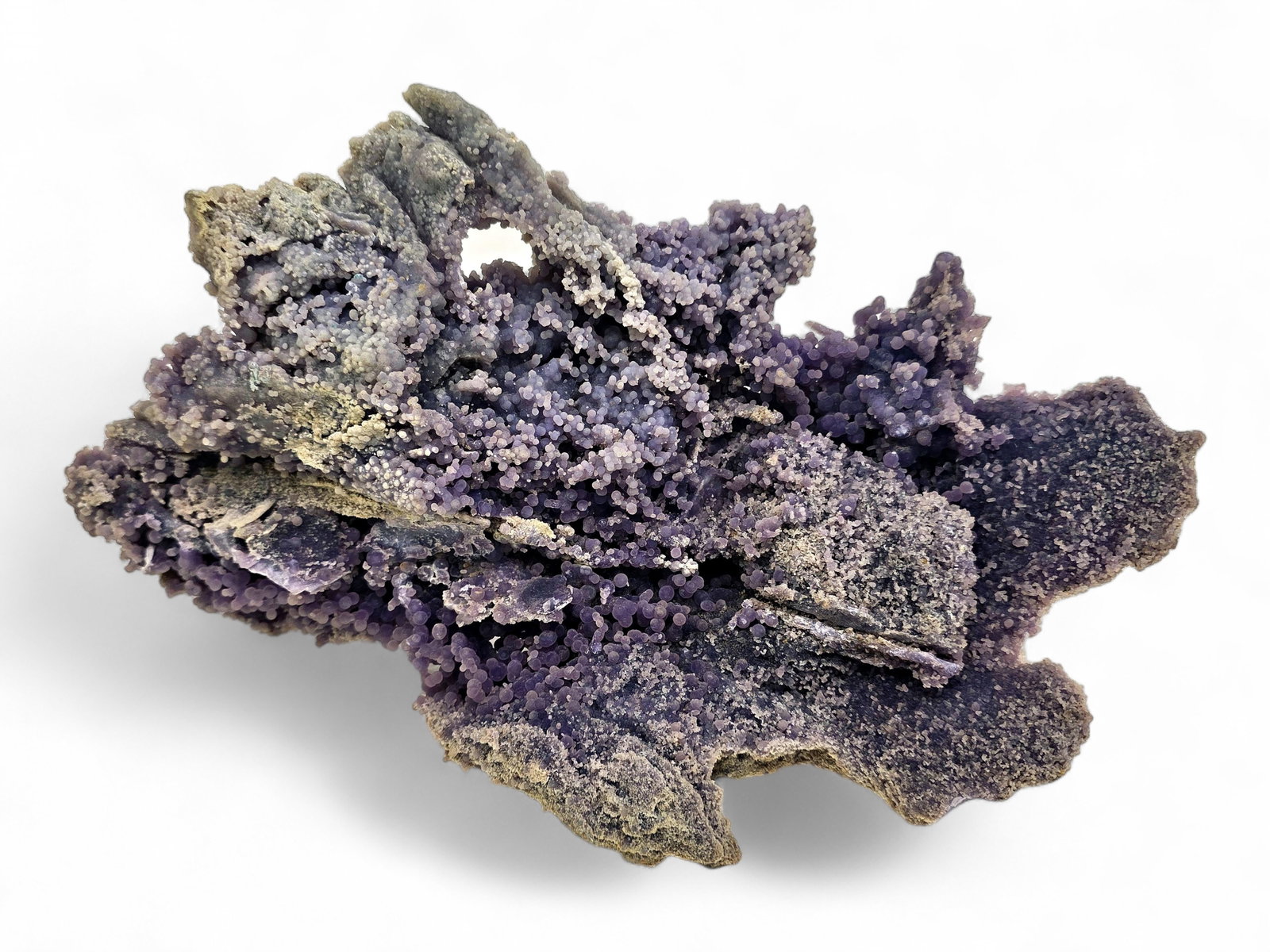Large West Java Grape Agate Crystal Cluster – 8.8 lbs - 2