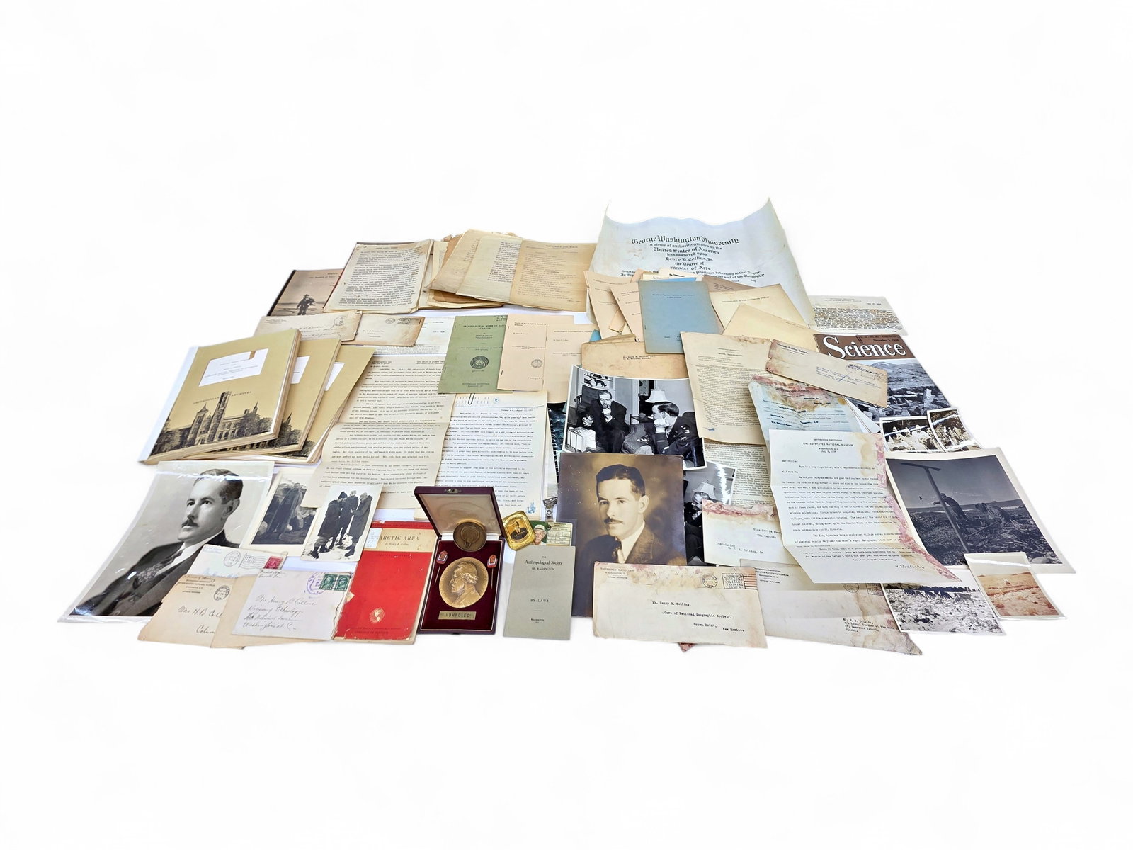 Dr. Henry B. Collins Jr. - Smithsonian Anthropologist's Archive (1 of 11)