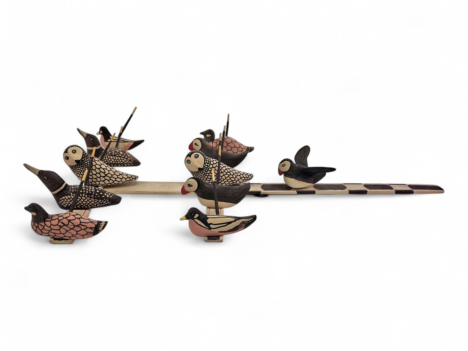 A Nunivak Island Yup'ik Avian-Themed Dance Staff by Kay Hendrickson (1 of 9)