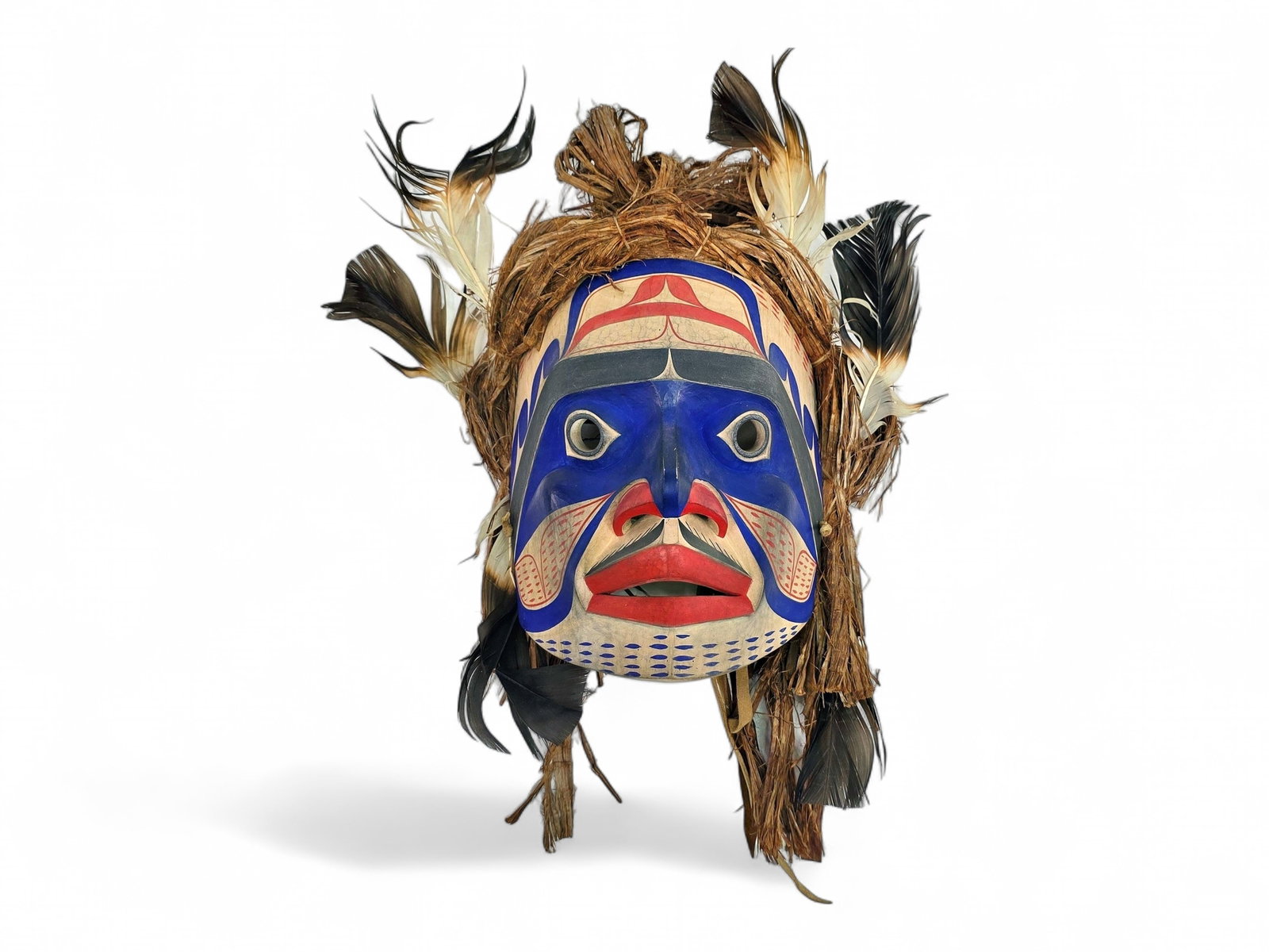 Northwest Coast Nuxalk-Style Portrait Mask – Duane Pasco (1 of 10)