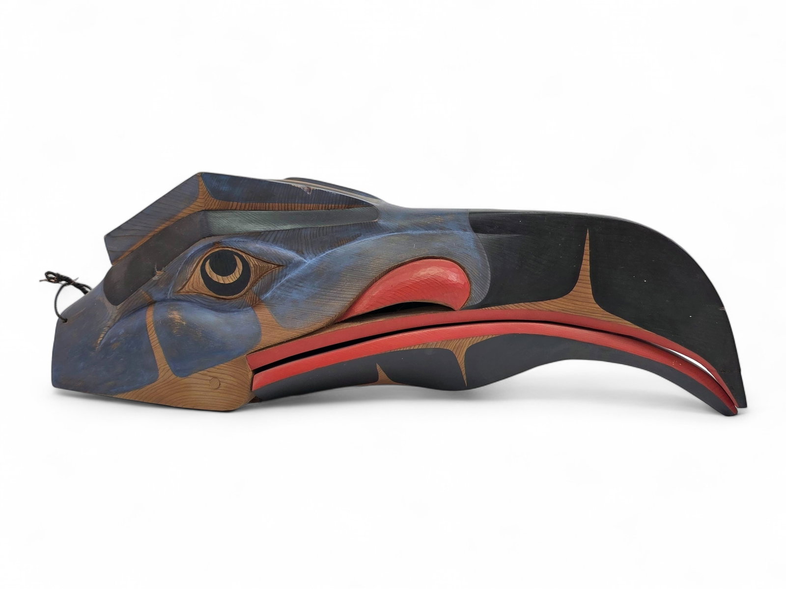 Northwest Coast Raven Mask, Nuxalk Style – Adam McIssac (1 of 11)