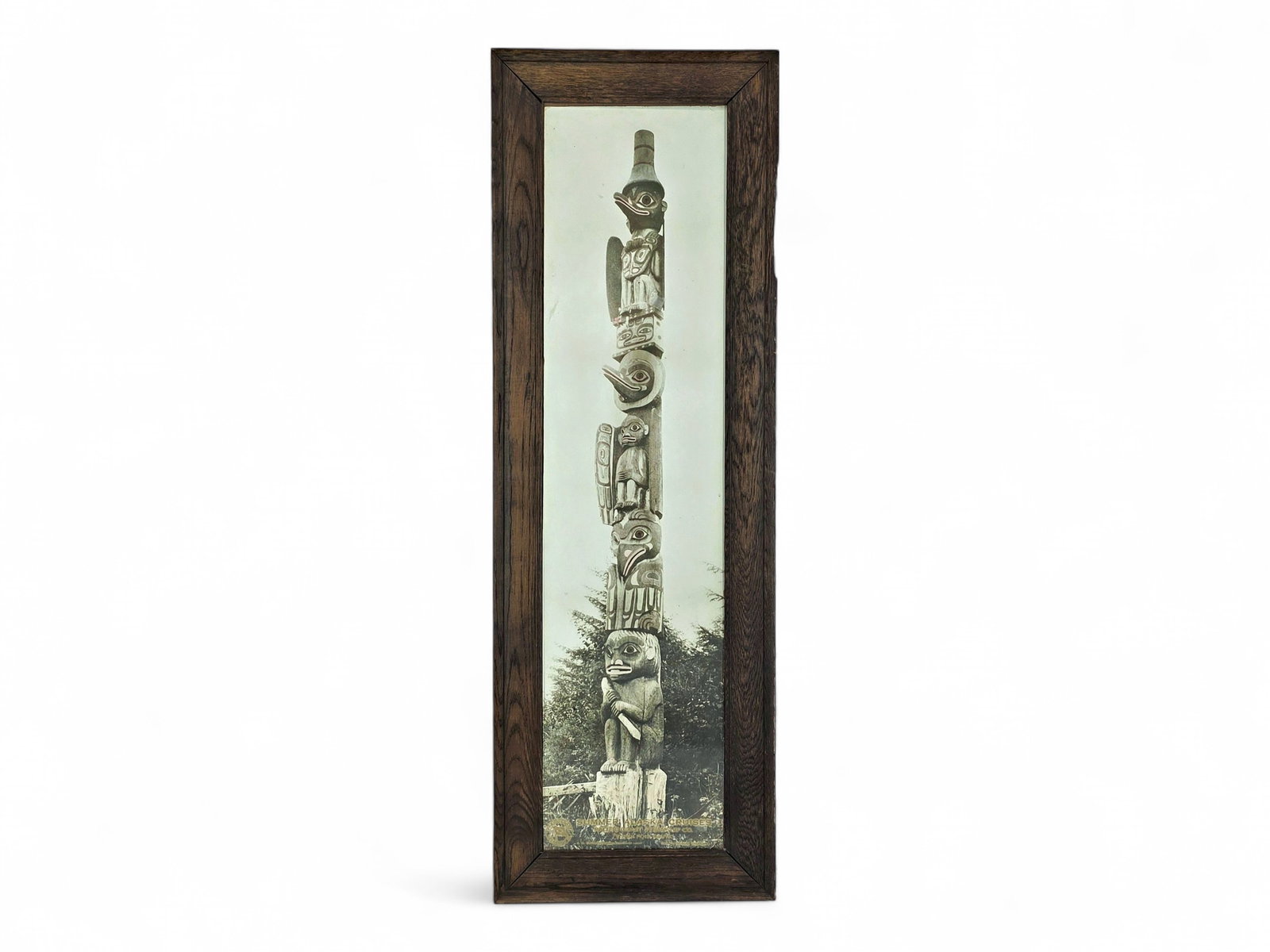 Pacific Coast Steamship Co. "Totem Pole Route" Photograph of Chief Shakes Totem Pole, Wrangell (1 of 9)
