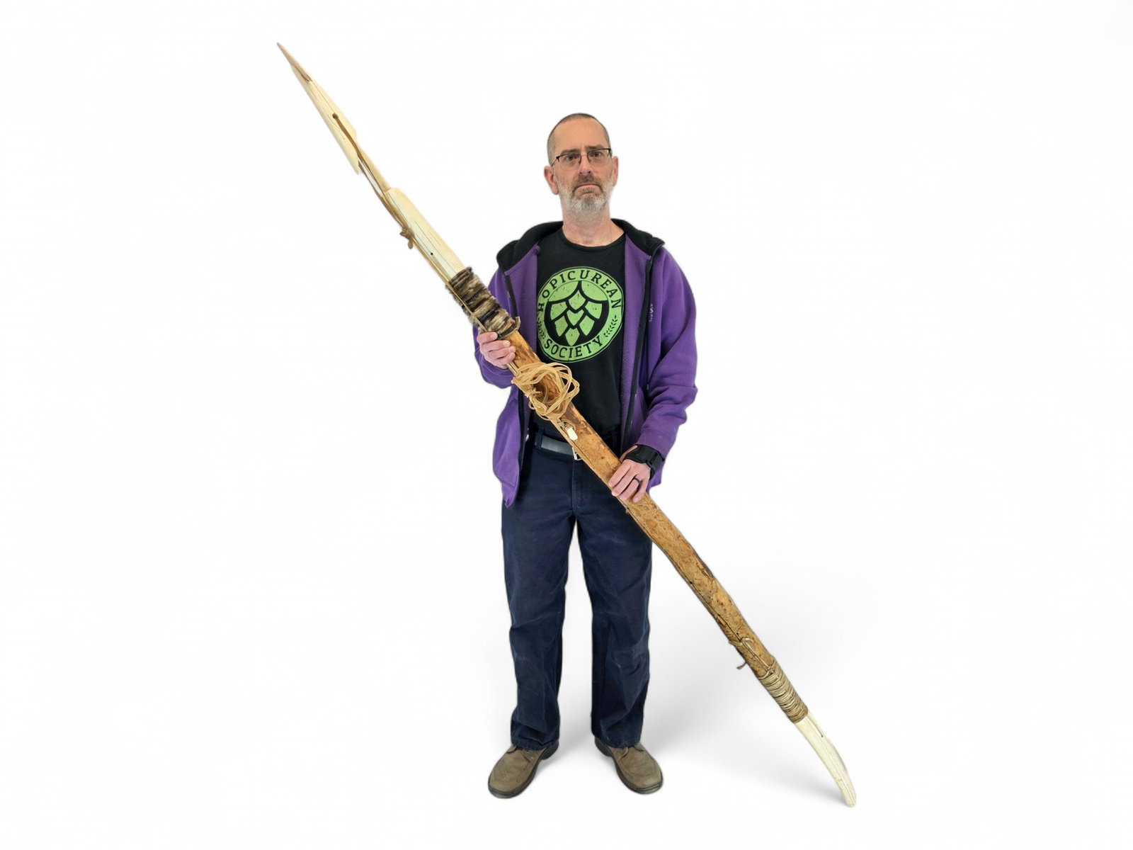 Large Inupiaq Harpoon (Unaaq) by Tony Henry (1 of 9)