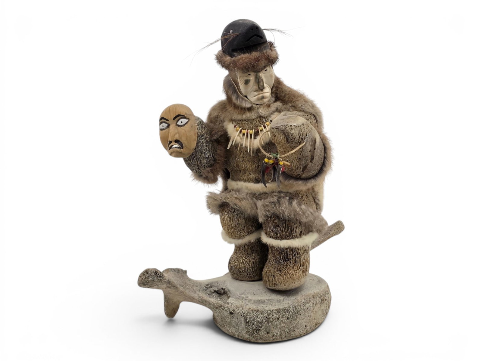 Shamanic Whalebone Carving - Richard Miller (1 of 10)
