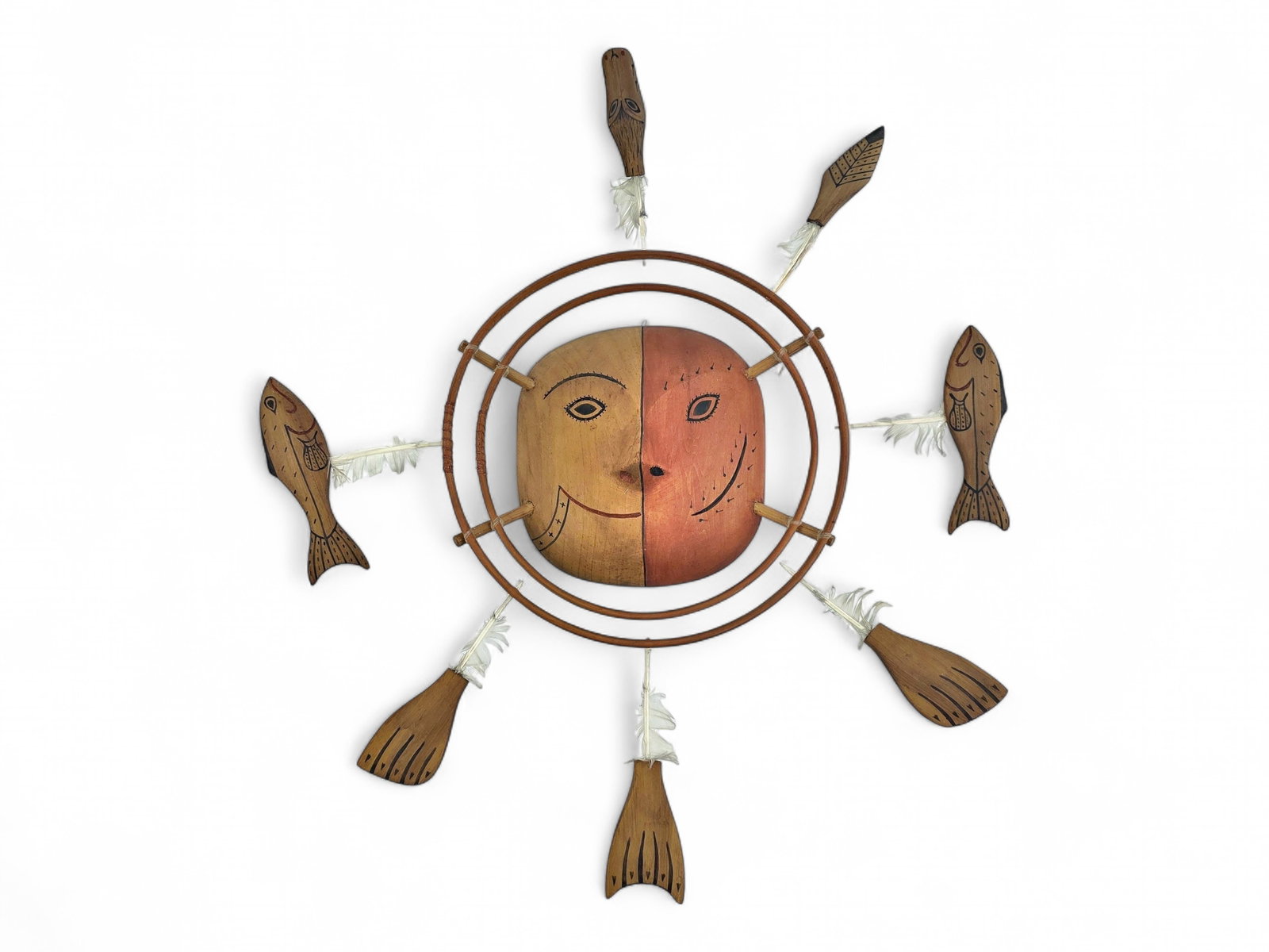 Yup'ik Dual Spirit Wheel – Harry Shavings (1 of 7)
