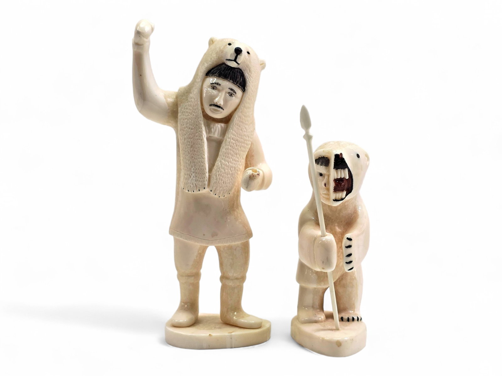 Alaska Native Shaman Transformation Figures - Ron Apangalook and John Pullock (1 of 20)