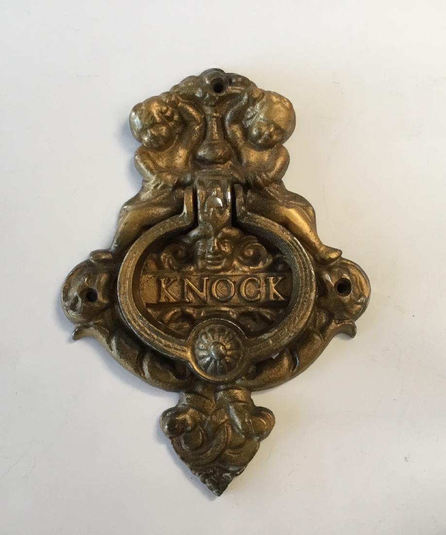 CAST IRON DOOR KNOCKER (1 of 3)