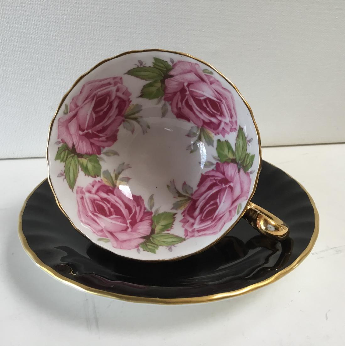 AYNSLEY TEACUP CABBAGE ROSE (1 of 5)