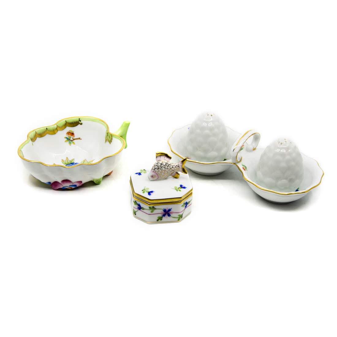 Grouping of Herend Hungary Porcelain (1 of 15)