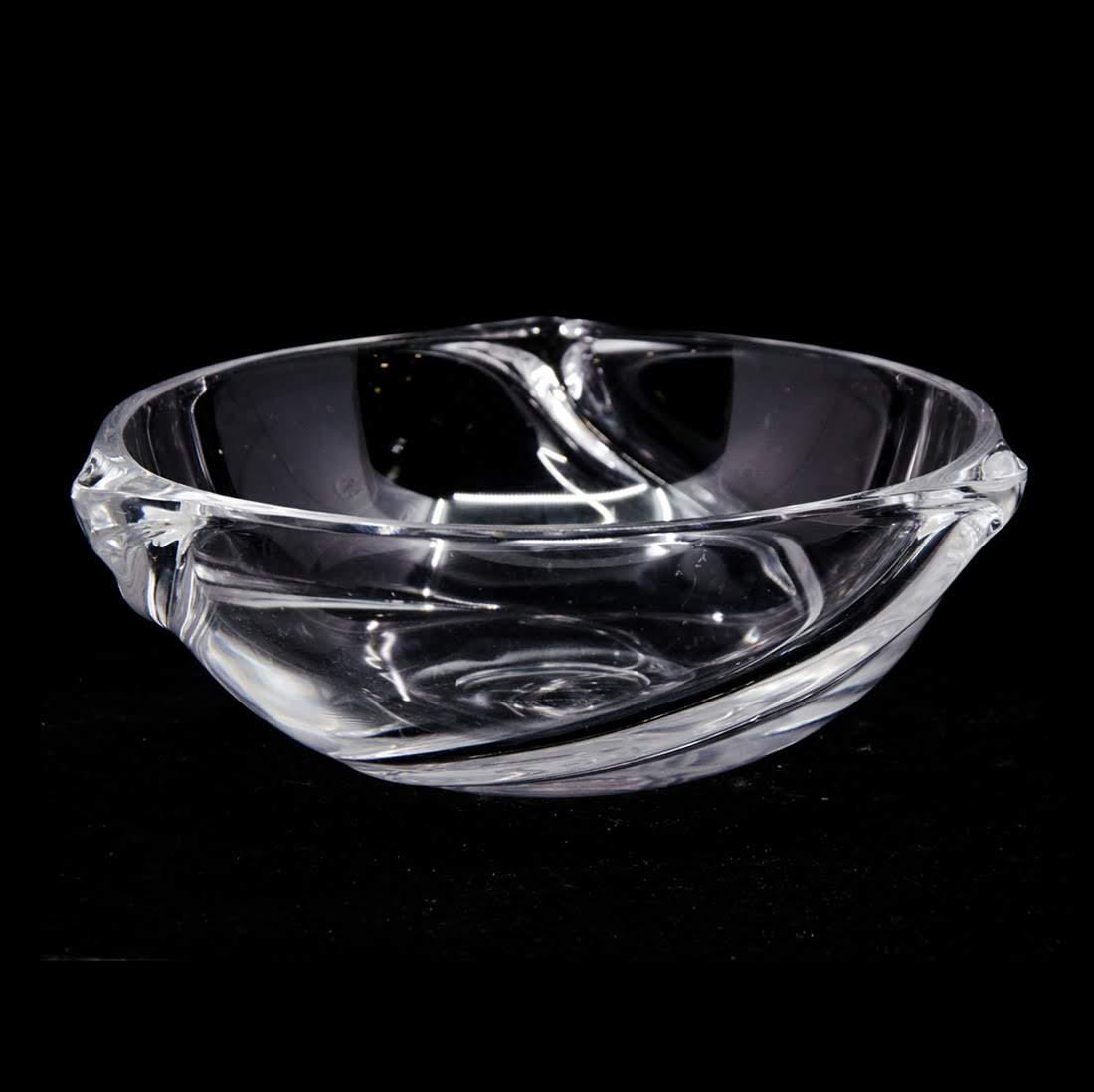 Val St. Lambert Signed Crystal Bowl (1 of 7)