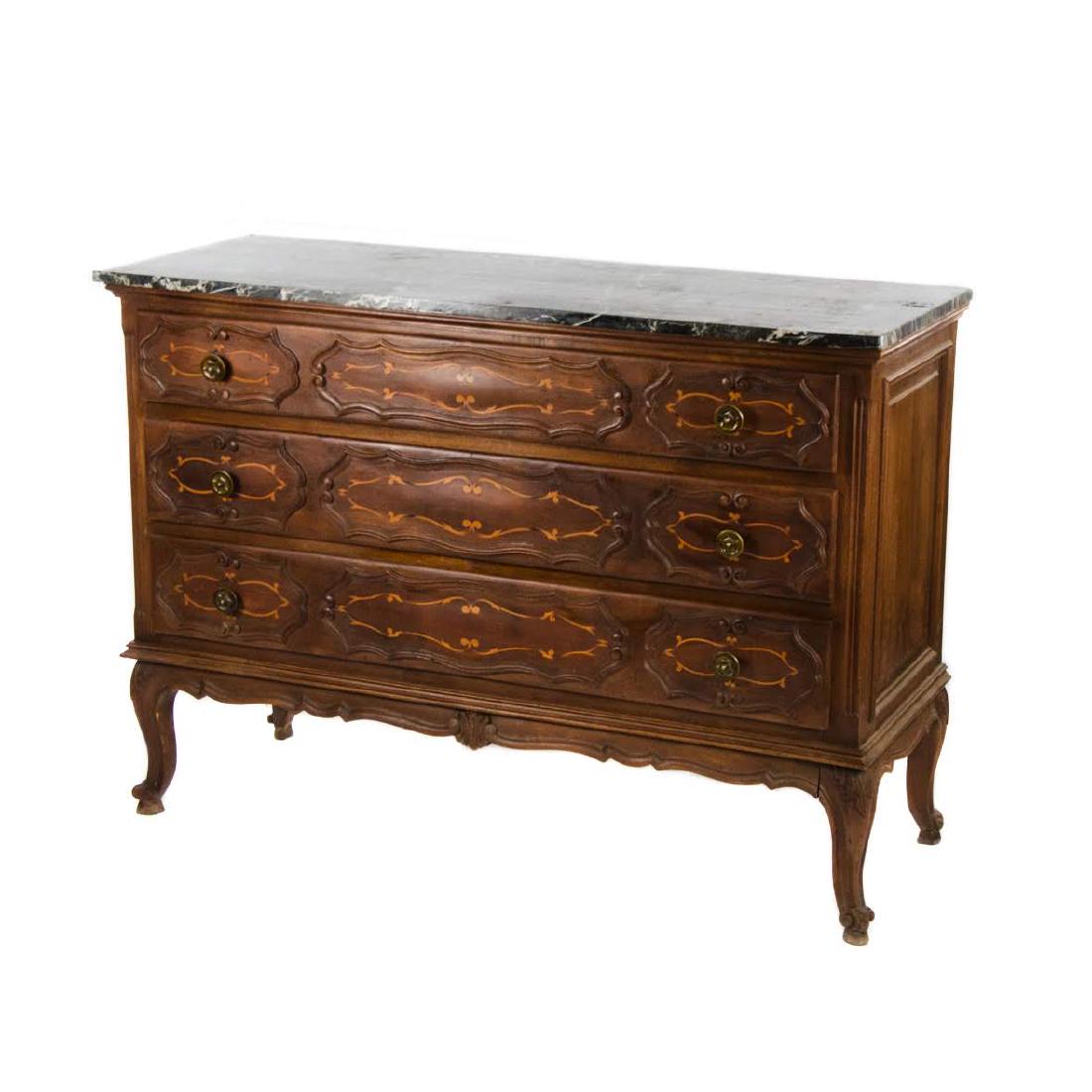 Spanish Transitional Three Drawer Chest (1 of 20)