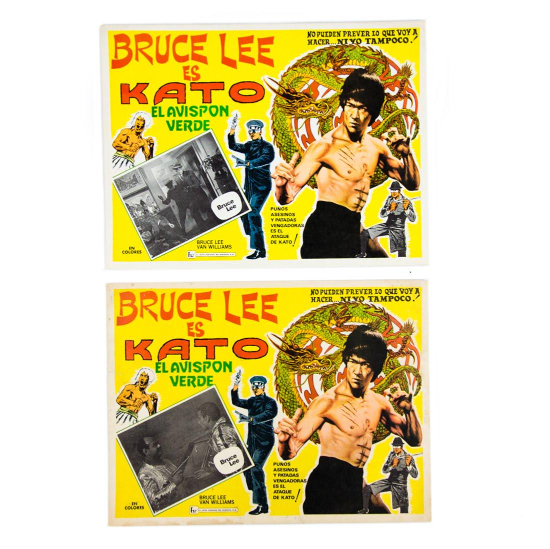 Original Bruce Lee Film Movie Posters In Spanish