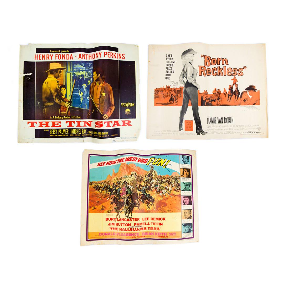 1950s - 1960s Original Western Film Movie Posters (1 of 7)