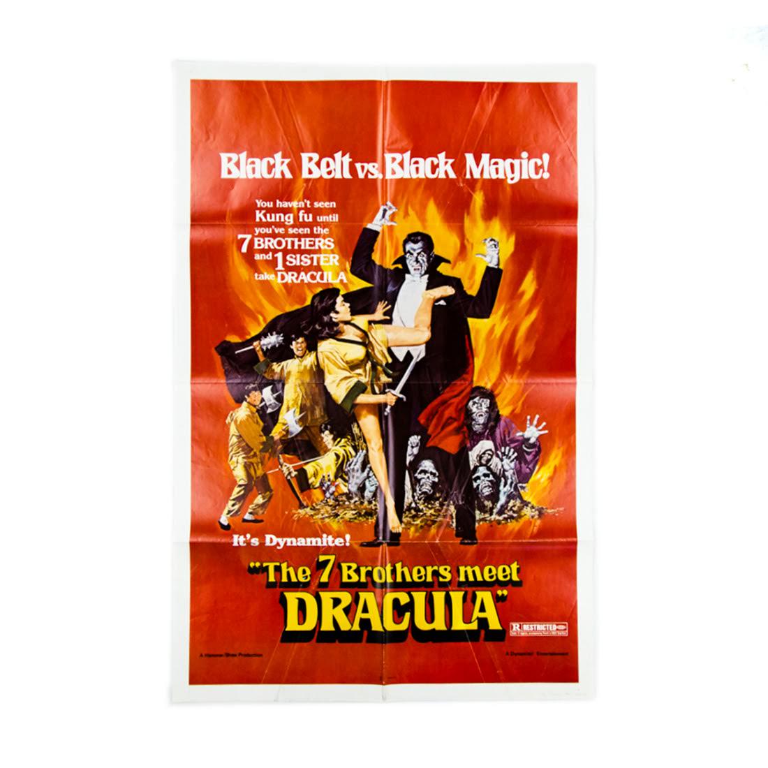 1979 "The 7 Brothers Meet Dracula" Original Film Movie (1 of 9)