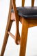 Set of Six Danish MCM Teak "Eva" Dining Chairs by Niels - 13