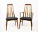 Set of Six Danish MCM Teak "Eva" Dining Chairs by Niels - 5