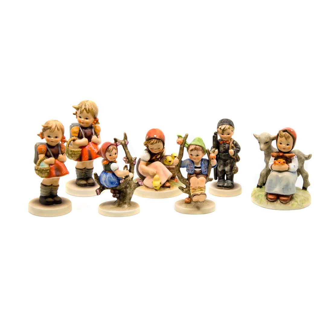Grouping of Seven Hummel Figurines (1 of 14)