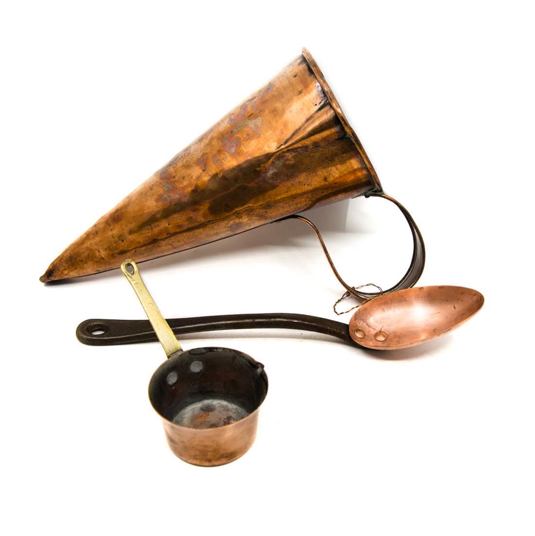 Grouping of Antique Copper Pieces (1 of 13)