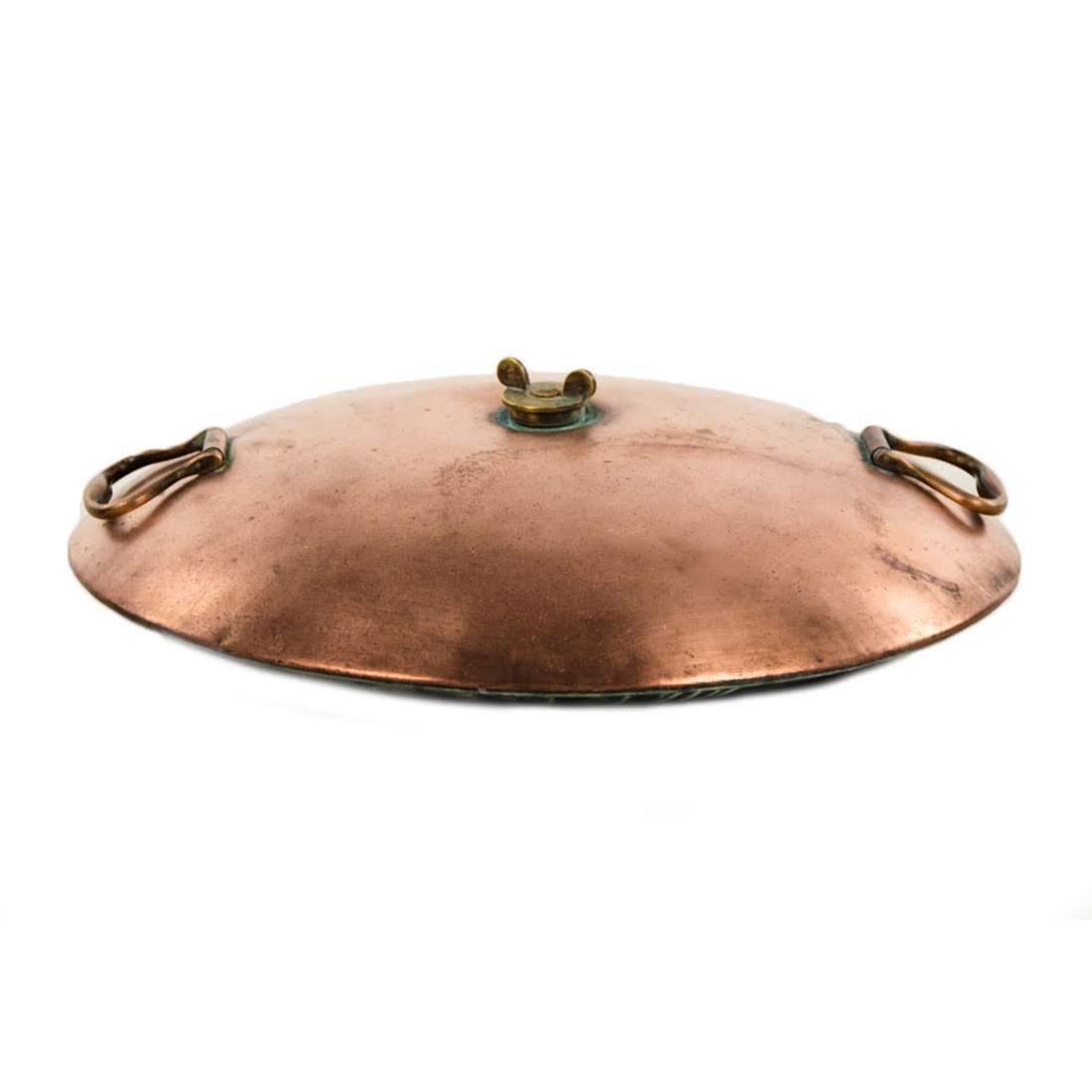 Antique Copper Bed Warmer (1 of 8)