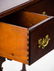 Antique Queen Anne Style Mahogany Lowboy Side Table - 10