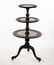 1920s George III Carved Mahogany 3-Tier Dumbwaiter - 13
