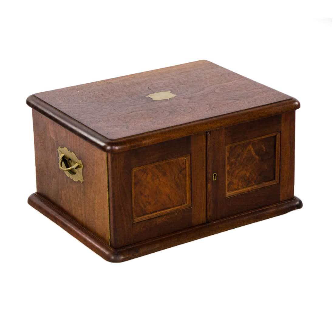 Antique Mahogany Cutlery Box (1 of 10)