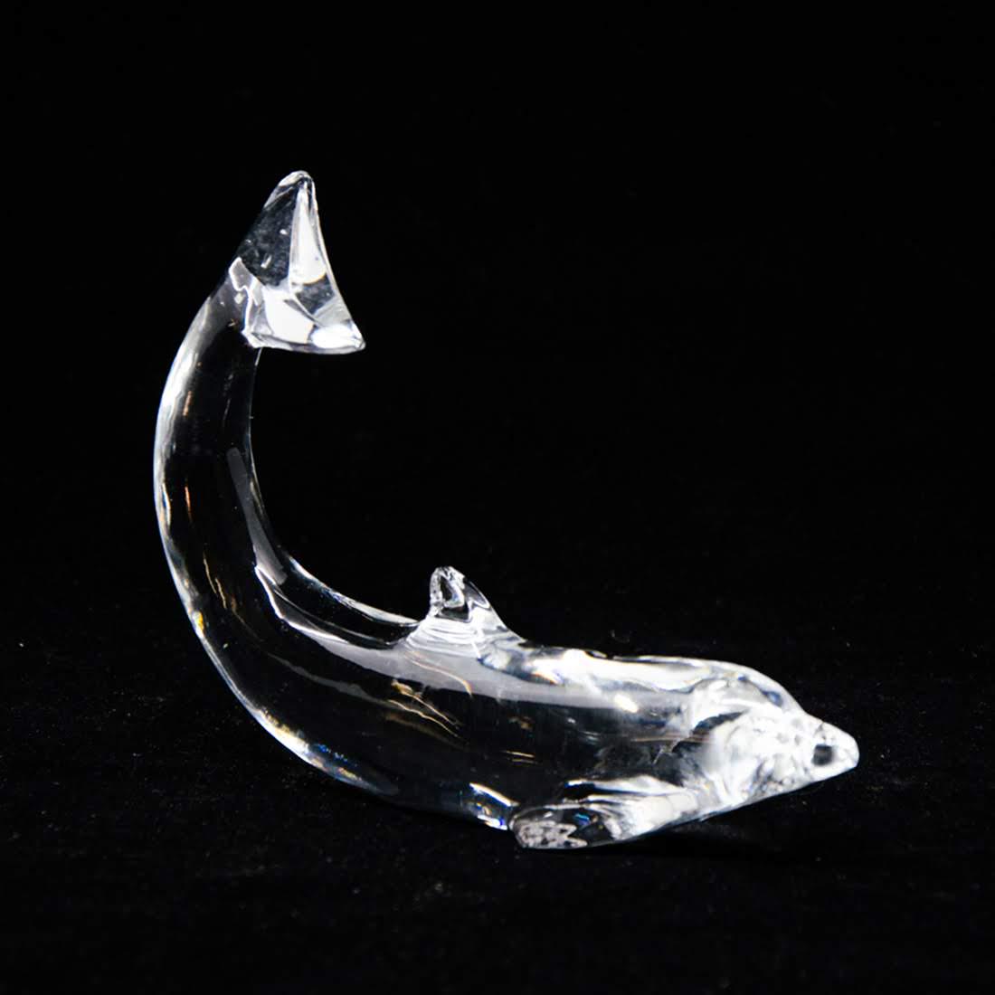 Baccarat Crystal Dolphin Figurine (1 of 9)