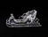 Swarovski Silver Crystal Christmas Sleigh Figurine - - 13