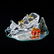 Swarovski Silver Crystal Christmas Sleigh Figurine -