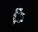 Swarovski Silver Crystal Penguin Figurine - 7661 - 7