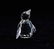 Swarovski Silver Crystal Penguin Figurine - 7661 - 9