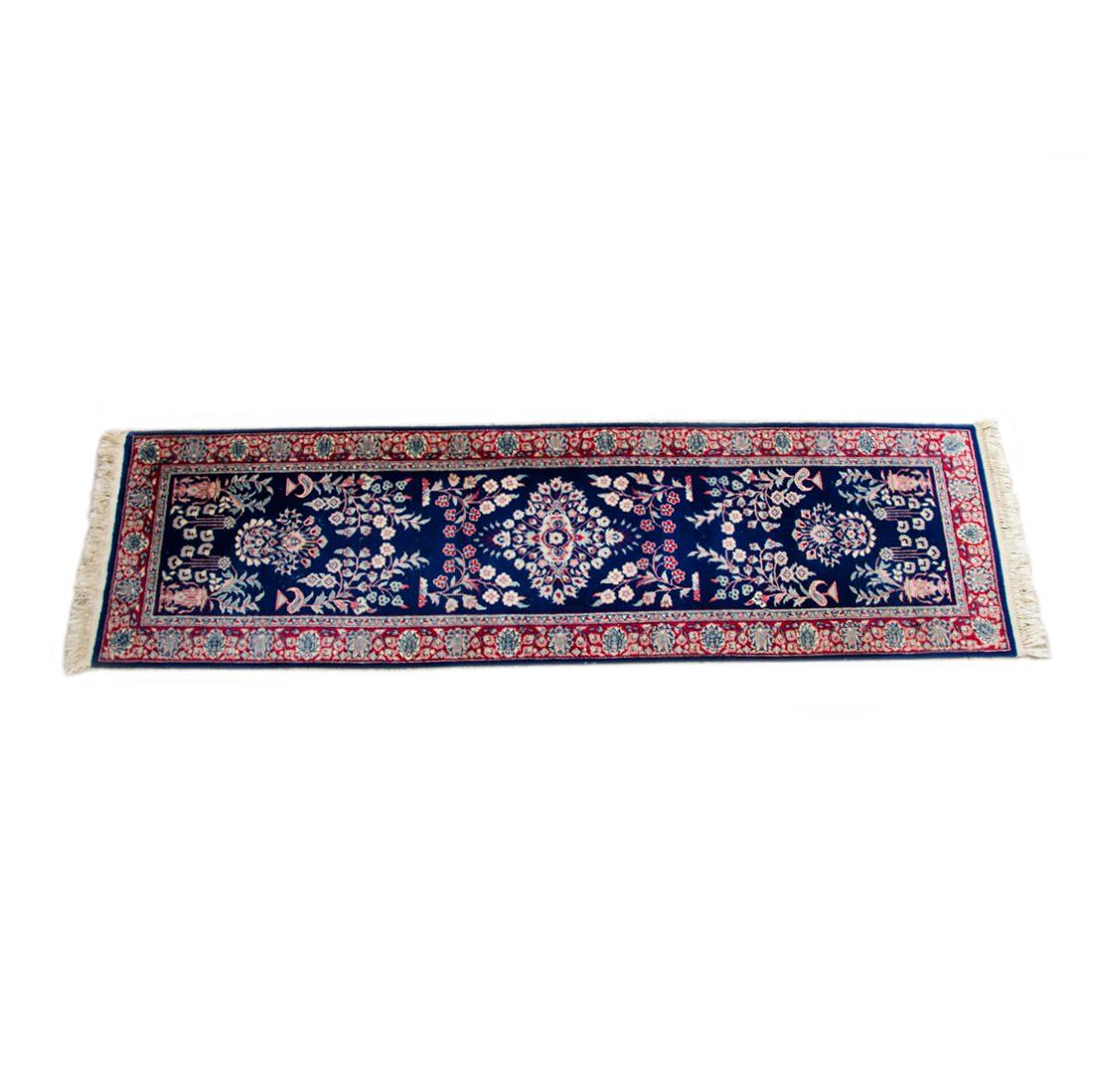 Persian Hand-Knotted Wool Rug Runner (1 of 12)