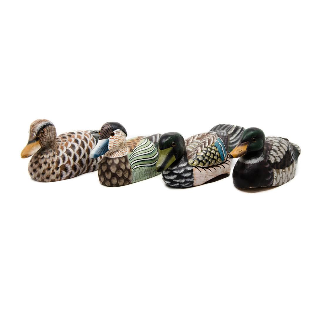 Miniature Stone Duck Decoys (1 of 9)