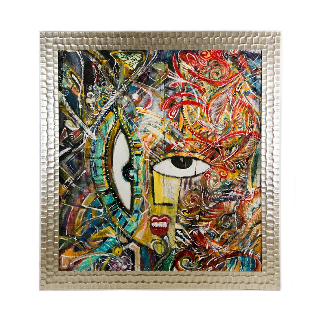 Abstract Oil on Board by Clay Hood (1 of 17)