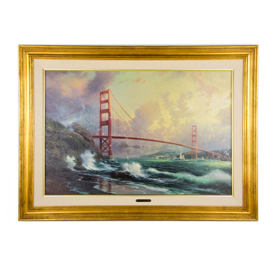 Gallery Proof "Golden Gate Bridge" by Thomas Kinkade (1 of 20)