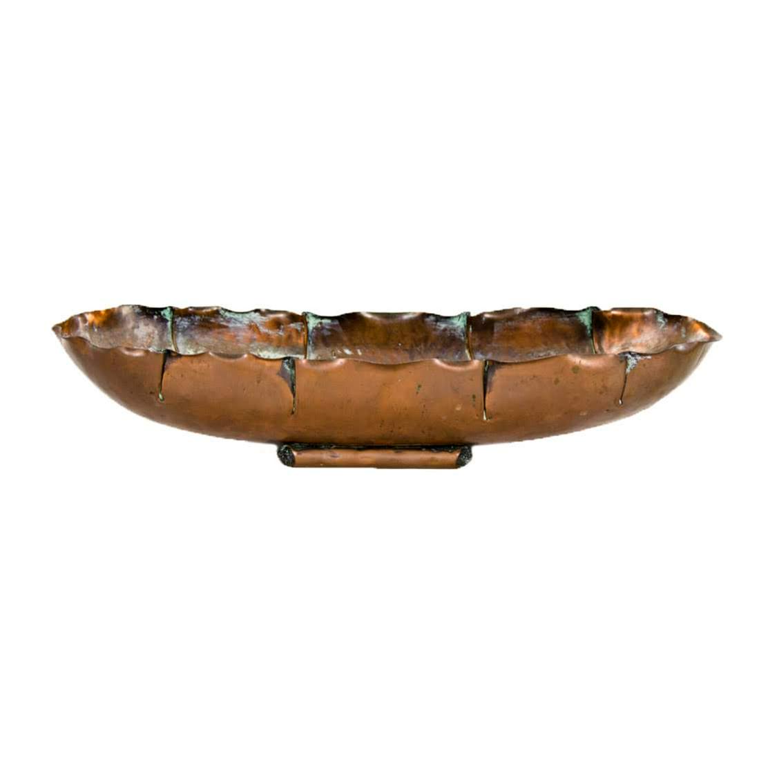 Antique Copper Window Box Planter (1 of 9)