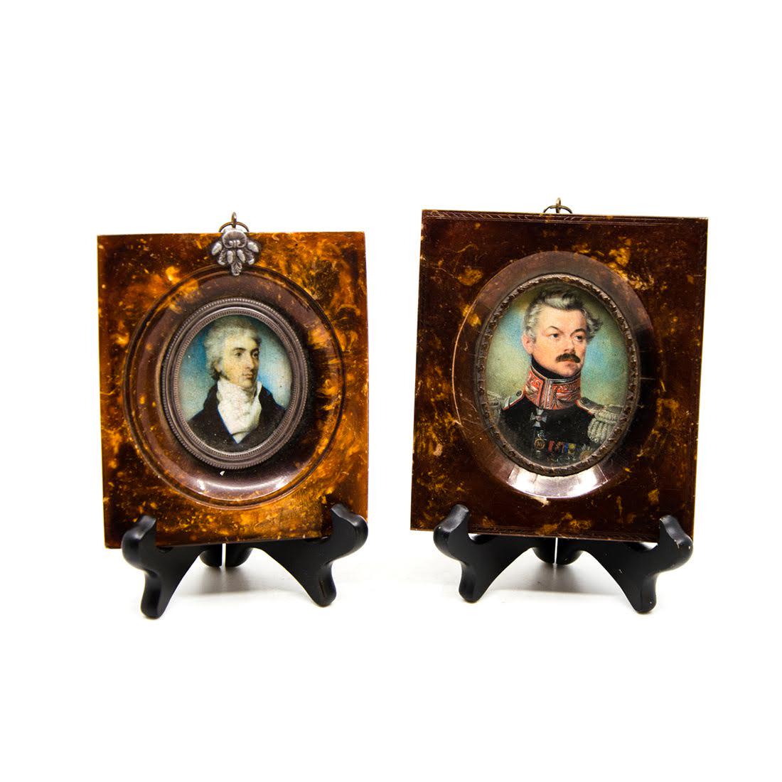 Antique Miniature Portrait Prints by James H. Gillespie (1 of 9)