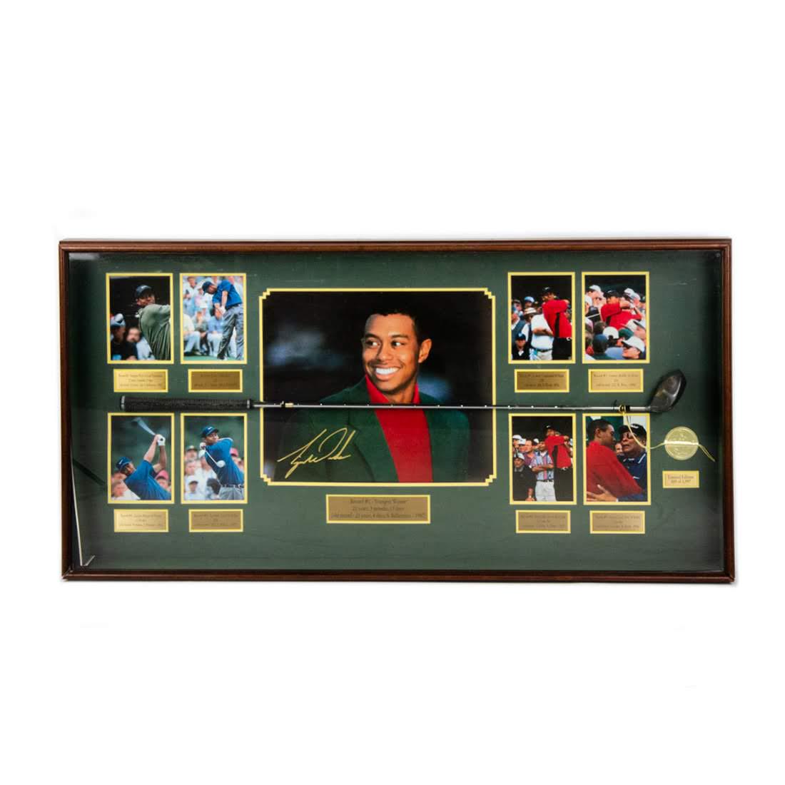 1997 Masters Tiger Woods Shadow Box (1 of 15)