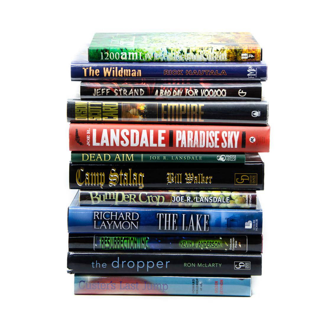 Grouping of 12 Hardcover Horror Novels (1 of 13)