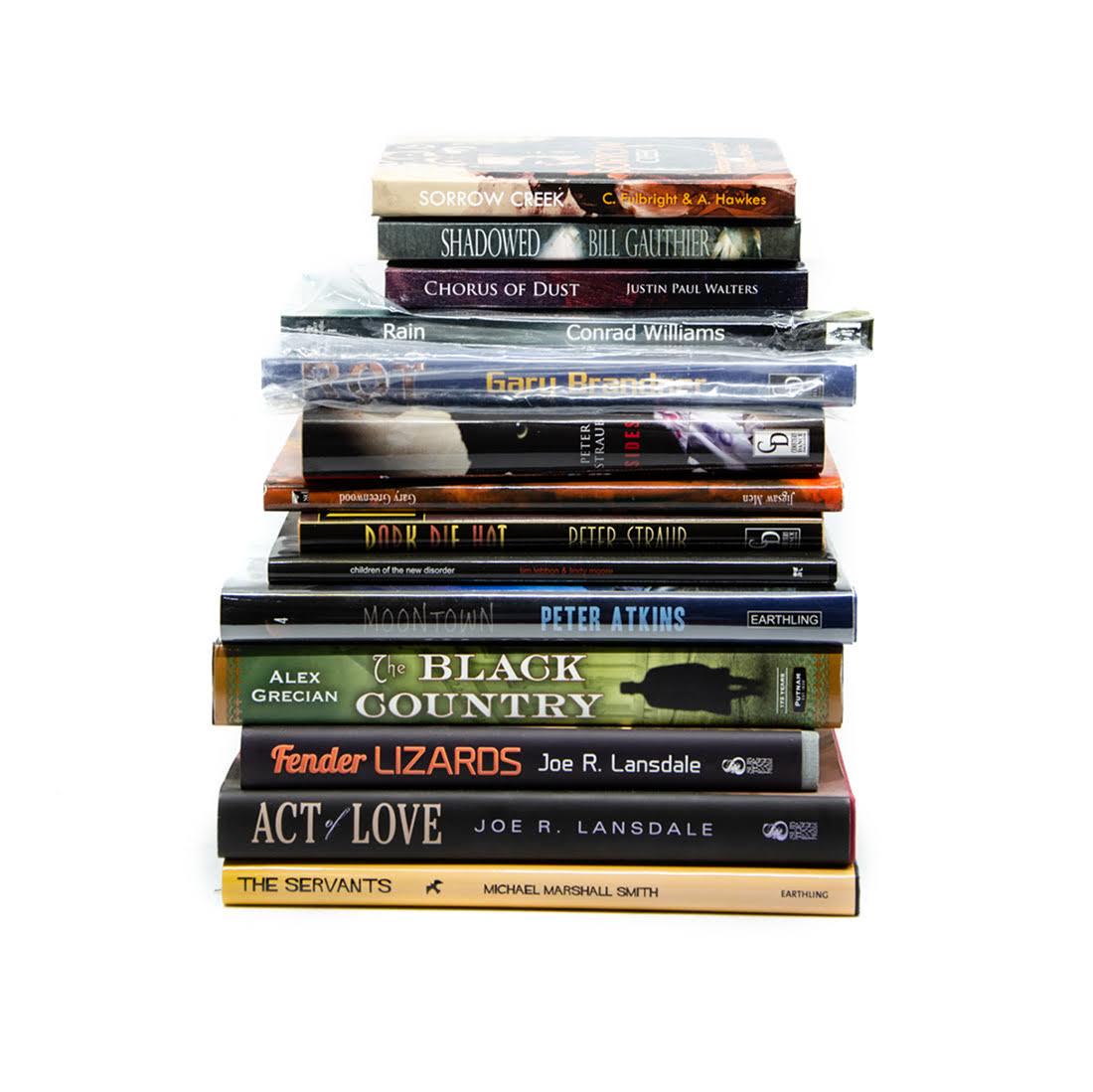 Grouping of 14 Hardcover Horror Novels (1 of 15)