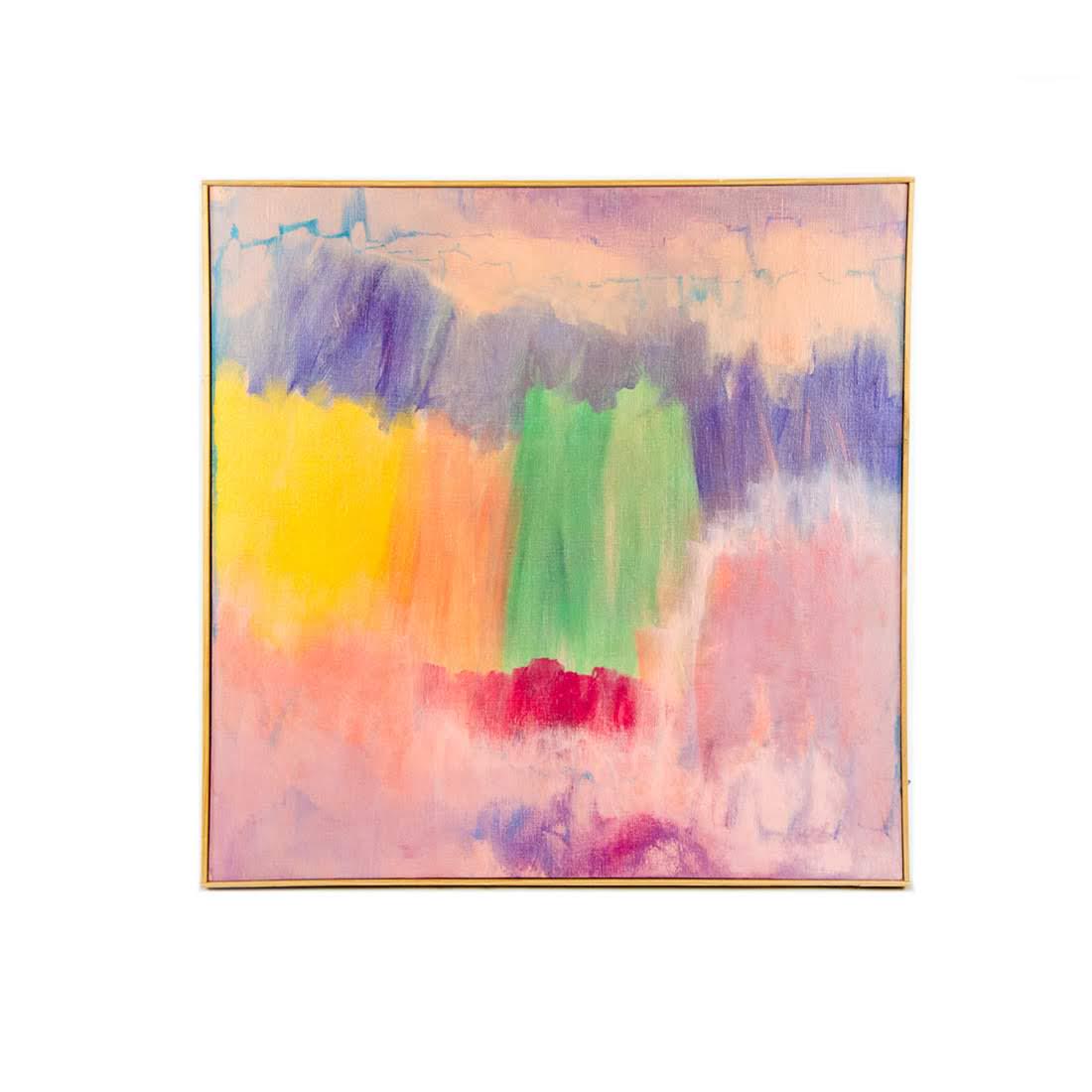 1997 Abstract Oil on Canvas by James Canavan (1 of 13)