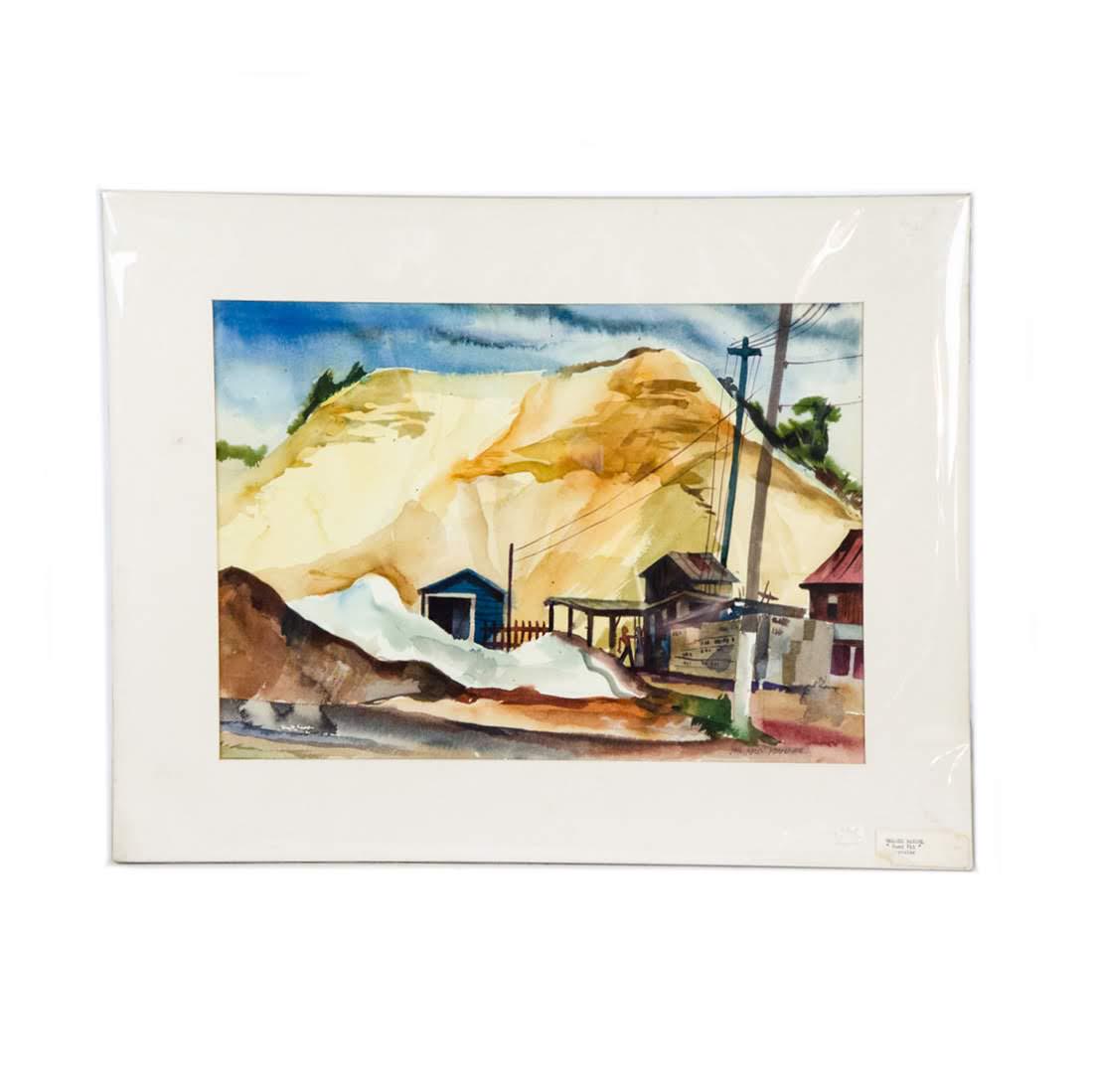 Watercolor on Paper by Howard Mandel (1 of 10)