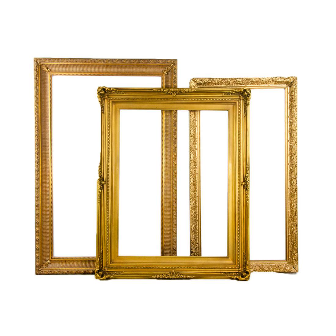 Grouping of Three Giltwood Frames (1 of 20)