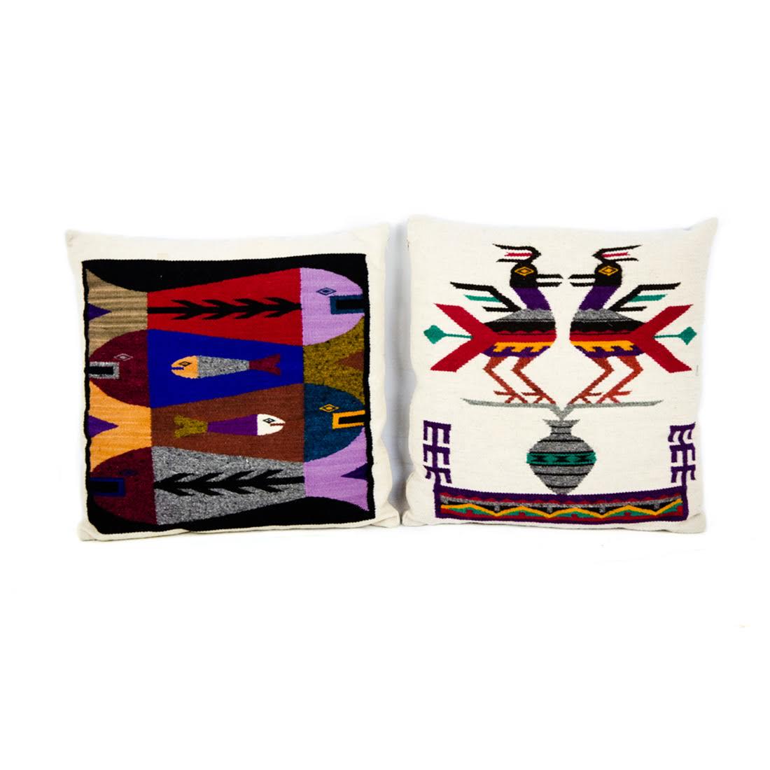 Native American Woven Pillows (1 of 16)
