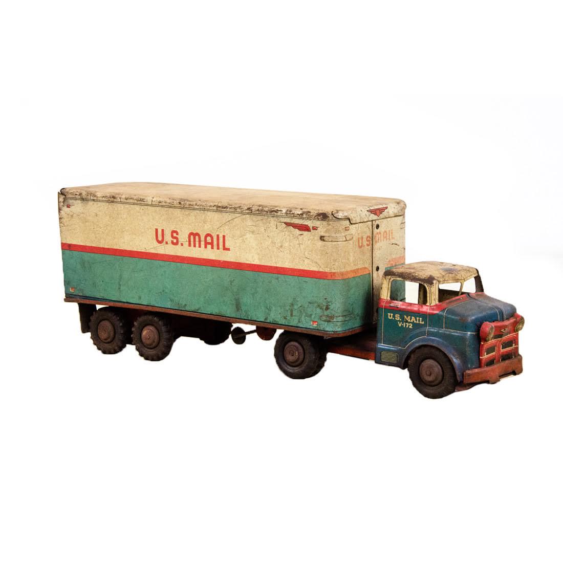 Marx US Mail V-172 and V-467 Tractor Truck Toy (1 of 6)