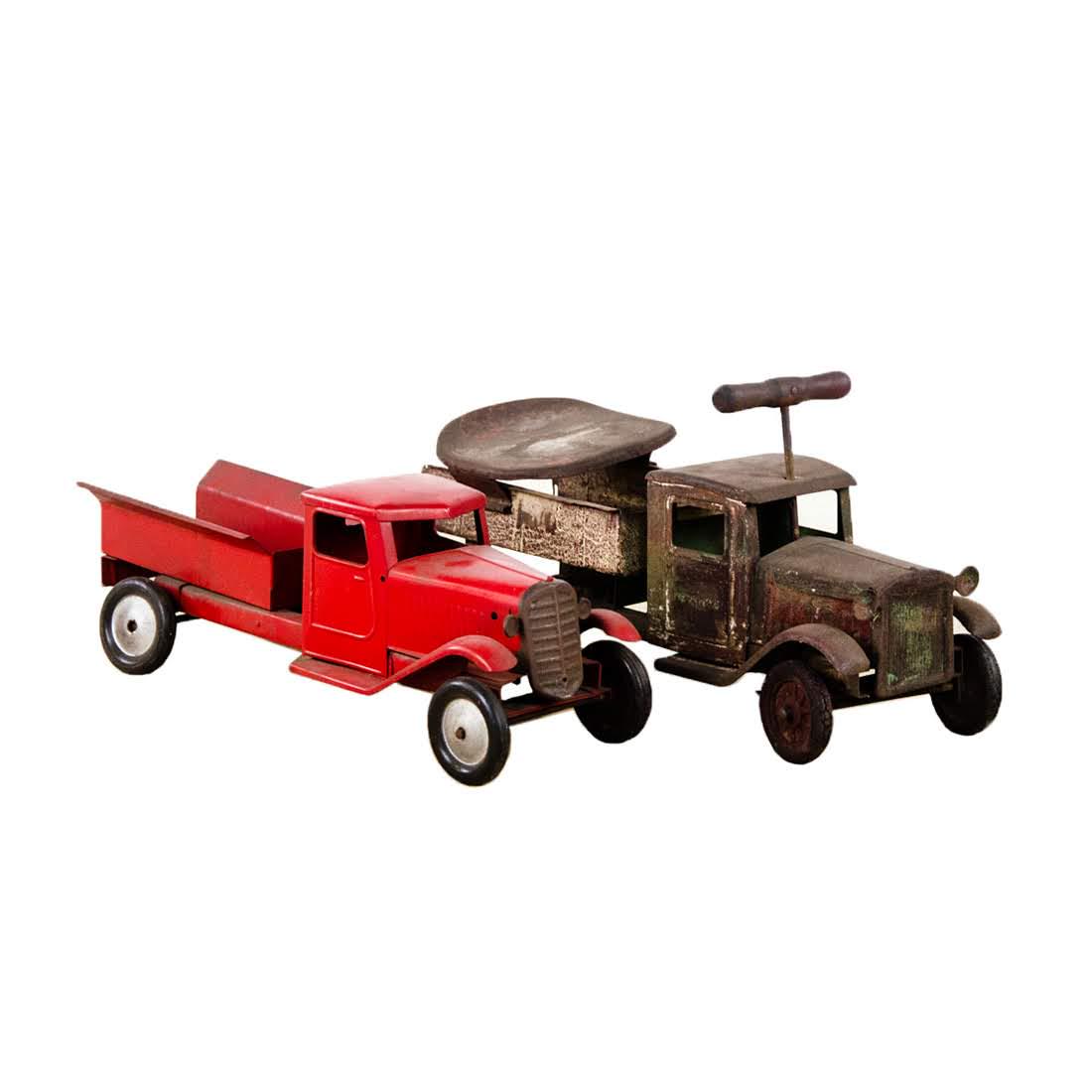 Buddy L and Wyandotte Ride On Toy Trucks (1 of 9)