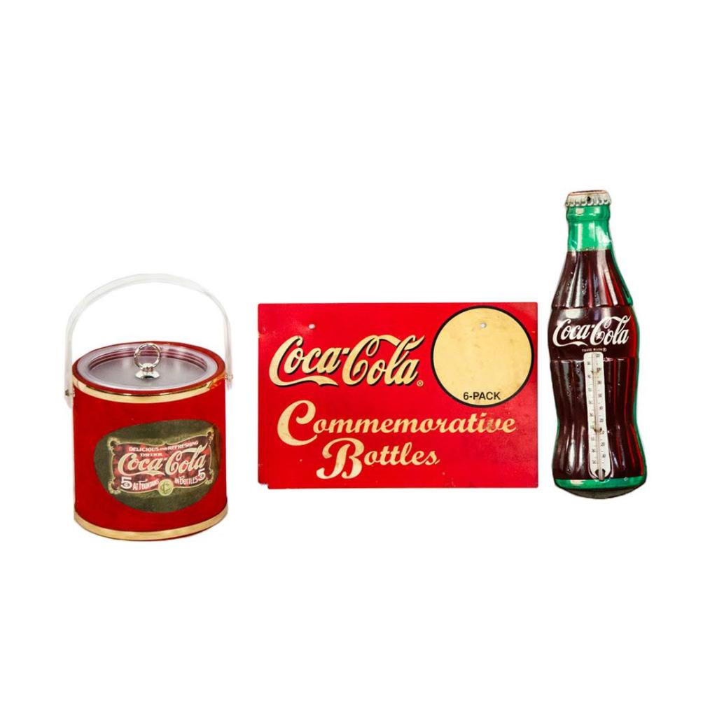 Coca-Cola Ice Buck, Sign and Thermometer (1 of 6)