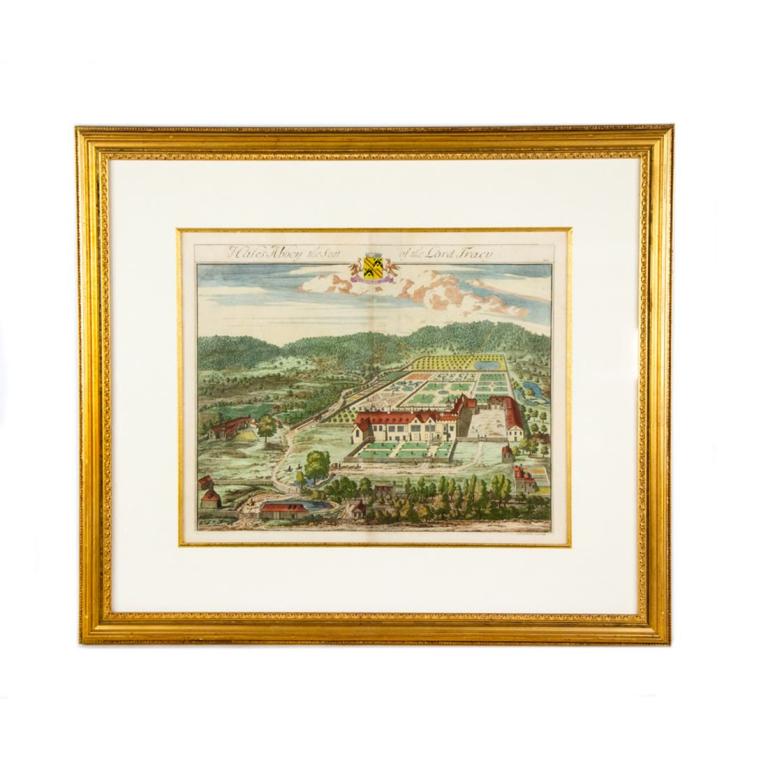 18th C. Hand-Colored Engraving by Johannes Kip (1 of 11)