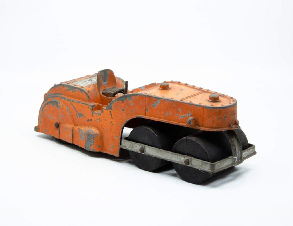 Hubley Diecast Orange Steamroller Toy (1 of 9)